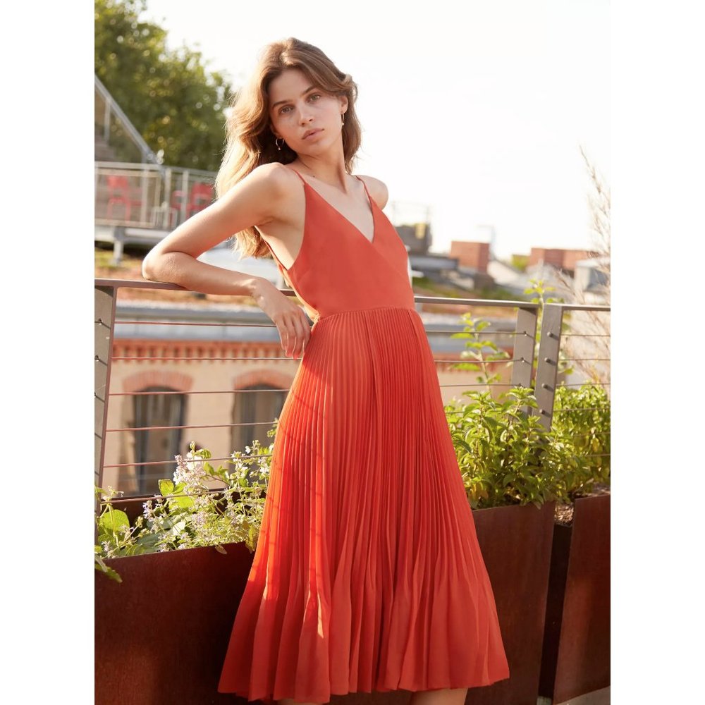 Wilfred beaune dress XS in color sinopia